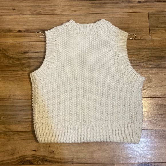 Cropped knit H&M sweater vest - Picture 2 of 2